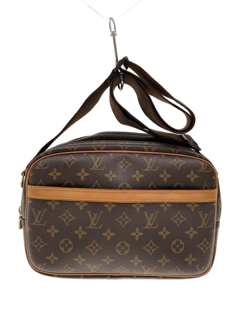 LOUIS VUITTON Reporter Monogram Canvas Brown